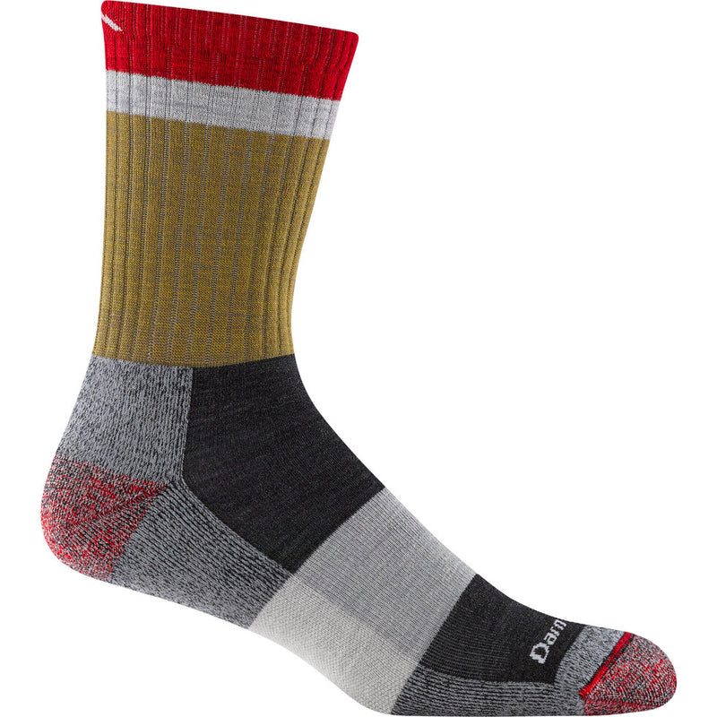Load image into Gallery viewer, Darn Tough Men's Heady Stripe Micro Crew Lightweight Hiking Sock