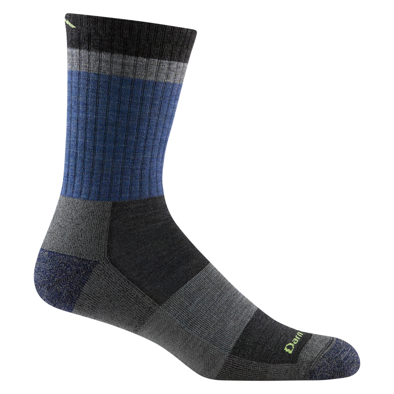 Load image into Gallery viewer, Darn Tough Men's Heady Stripe Micro Crew Lightweight Hiking Sock