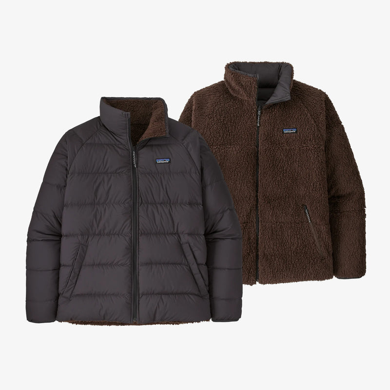 Load image into Gallery viewer, Patagonia Men's Reversible Silent Down Fleece Jacket