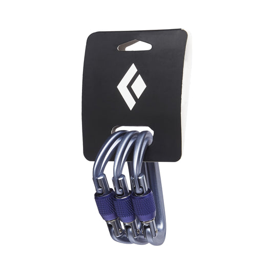 Black Diamond Liteforge Screwgate Carabiner 3 Pack