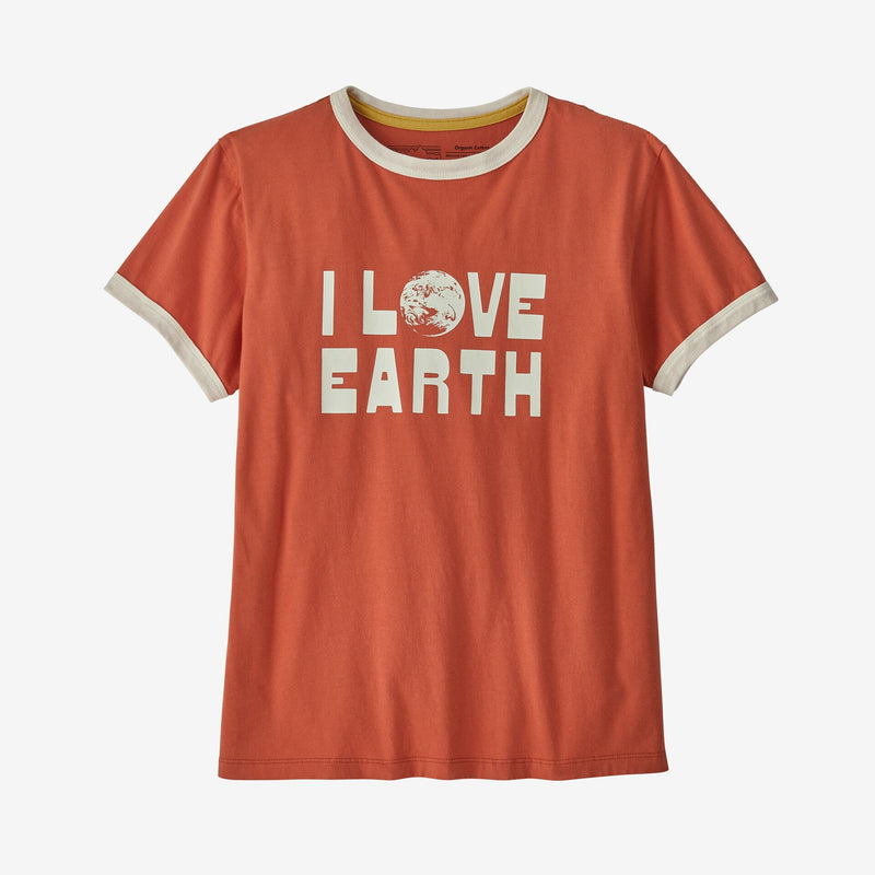 Load image into Gallery viewer, Patagonia Women's Earth Love Organic Ringer Tee