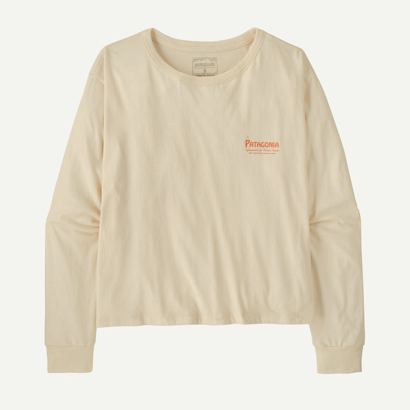 Load image into Gallery viewer, Patagonia Women's Long-Sleeved Water People Banner Easy-Cut T-Shirt