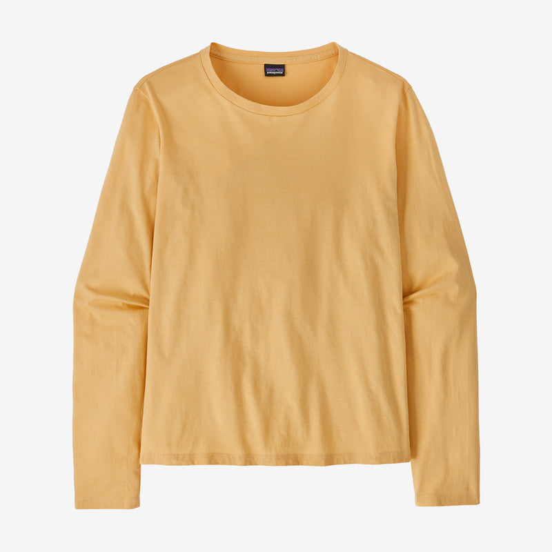 Load image into Gallery viewer, Patagonia Women's Long-Sleeved Regenerative Organic Certified® Cotton Tee