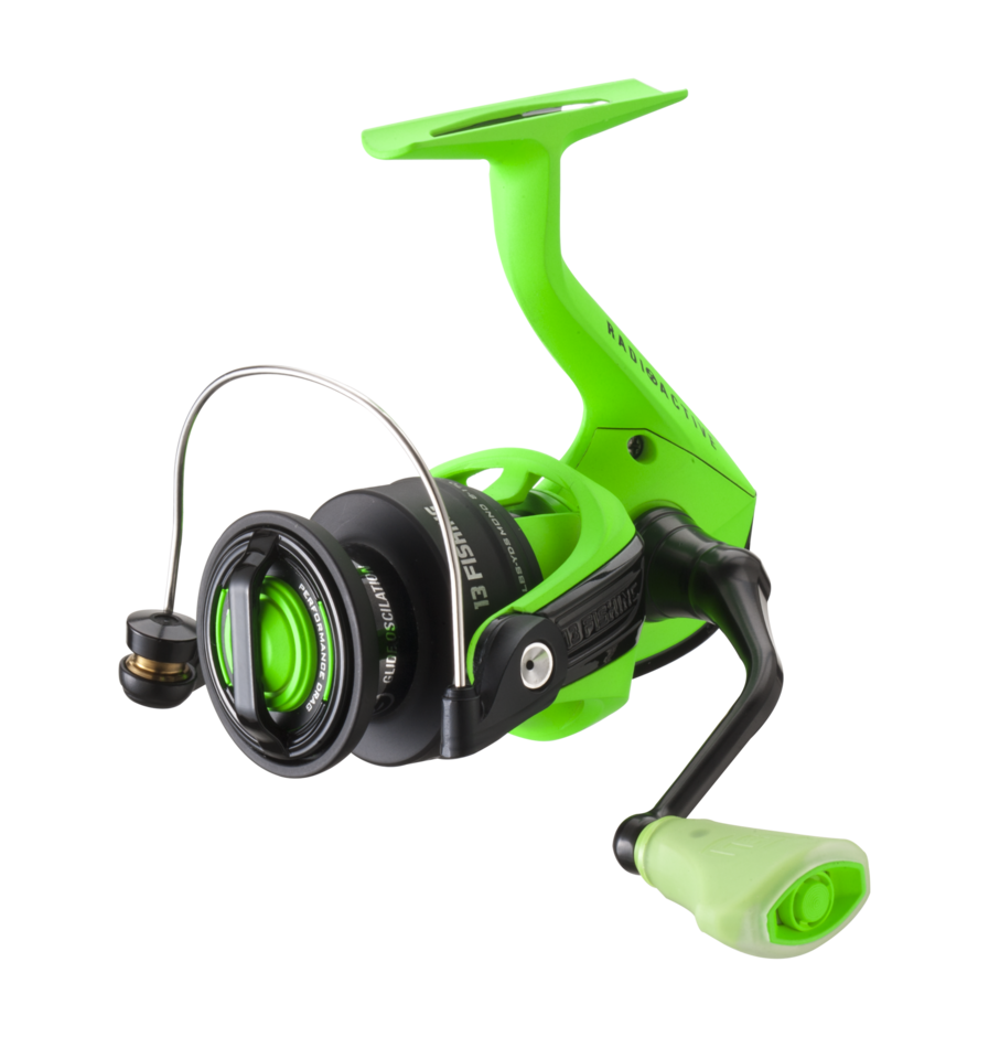 13 Fishing - KALON RADIOACTIVE PICKLE SPINNING REEL