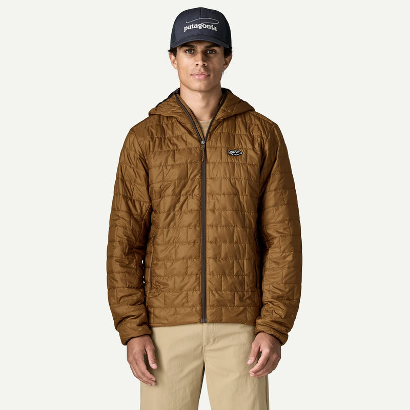 Load image into Gallery viewer, Patagonia Men's Nano Puff® Fitz Roy Trout Hoody