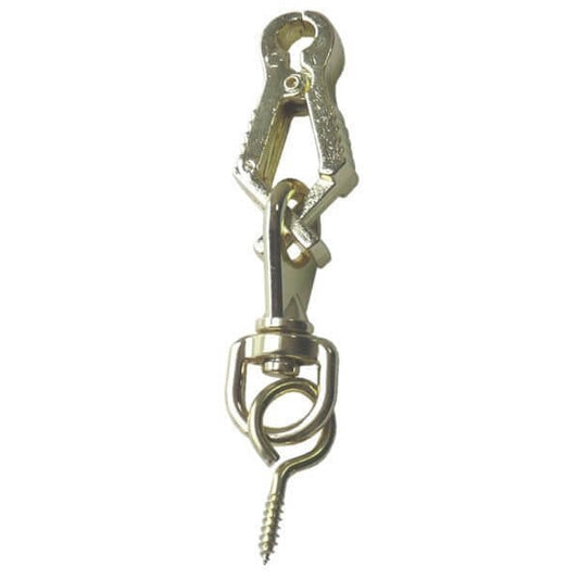 Angler's Accessories Brass French Snap & Swivel