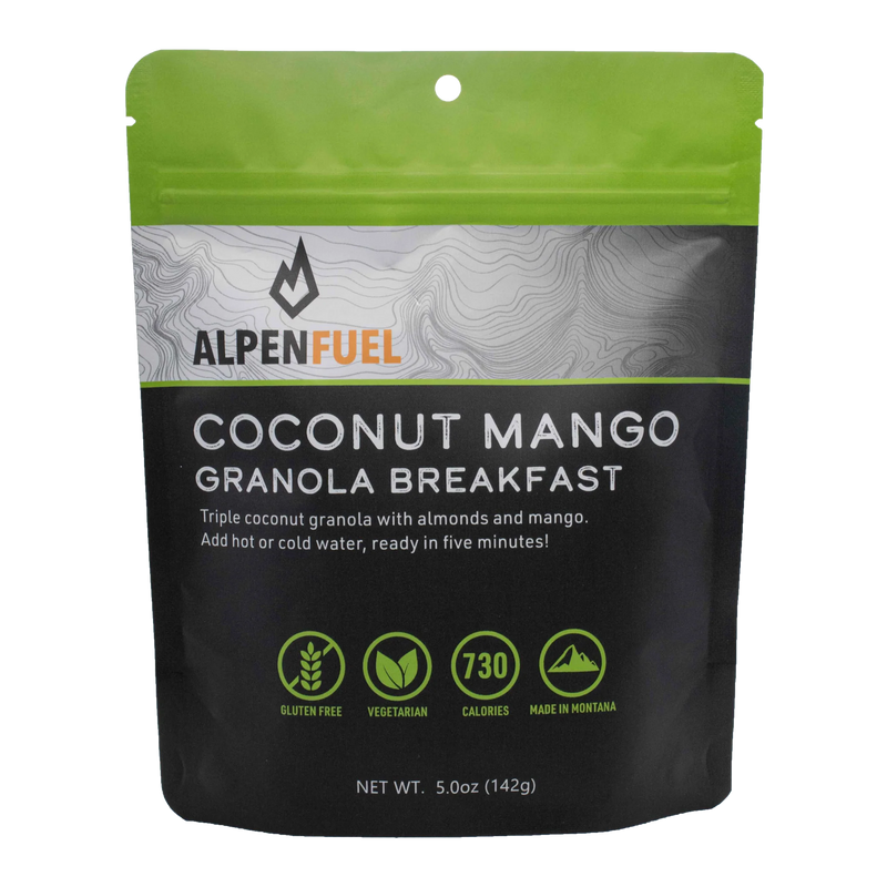 Load image into Gallery viewer, #flavor_alpen fuel - coconut mango breakfast granola