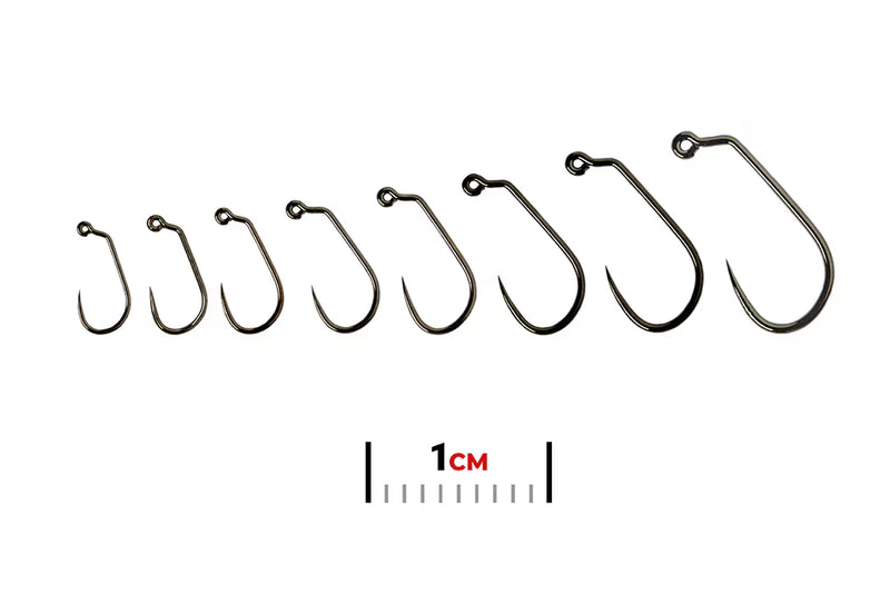 Load image into Gallery viewer, Fullingmill Jig Force Black Nickel Barbless