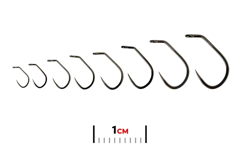 Load image into Gallery viewer, Fullingmill Jig Force Short Black Nickel Barbless