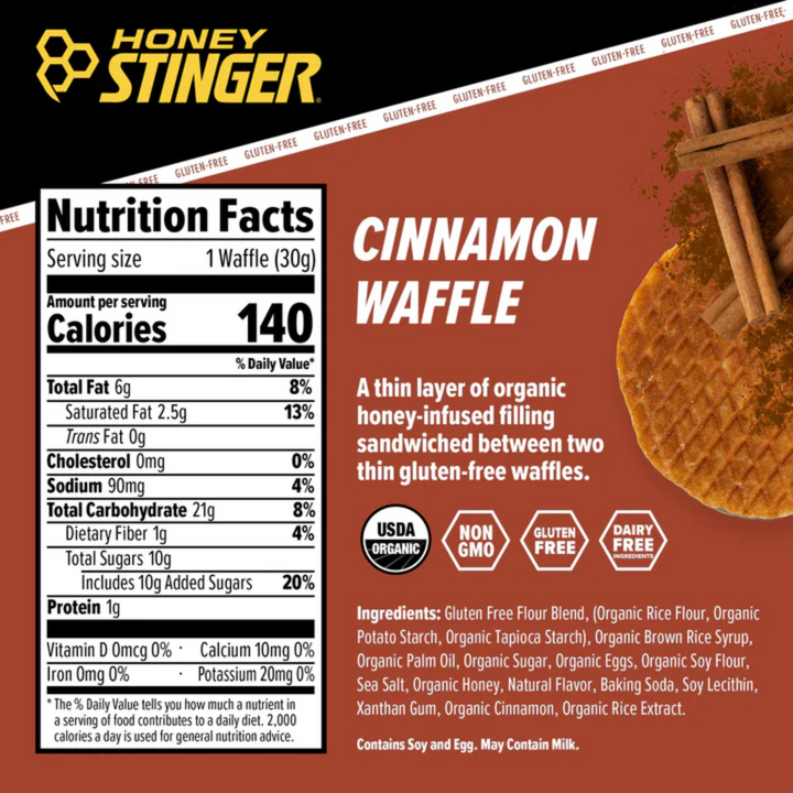Load image into Gallery viewer, #flavor_energy waffle - cinnamon