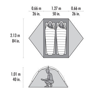 Load image into Gallery viewer, MSR Hubba Hubba™ 2-Person Backpacking Tent