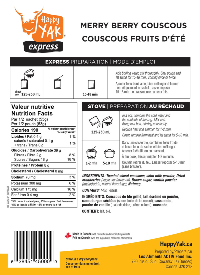 Load image into Gallery viewer, #flavor_merry berry couscous