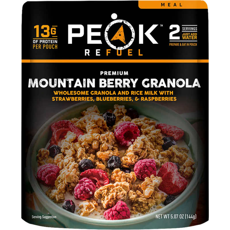 Load image into Gallery viewer, #flavor_mountain berry granola (w/rice milk)