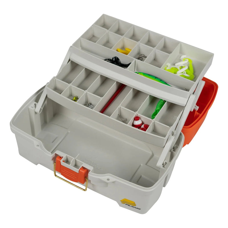 Load image into Gallery viewer, Plano Let's Fish® Two-Tray Tackle Box