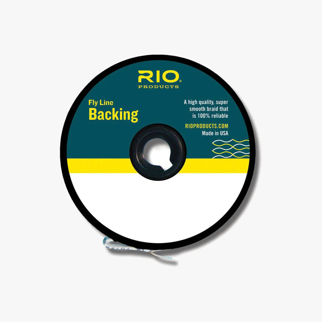 RIO Products | RIO 65lb GEL Spun Backing, Factory Spooled Puck | 300yds - White