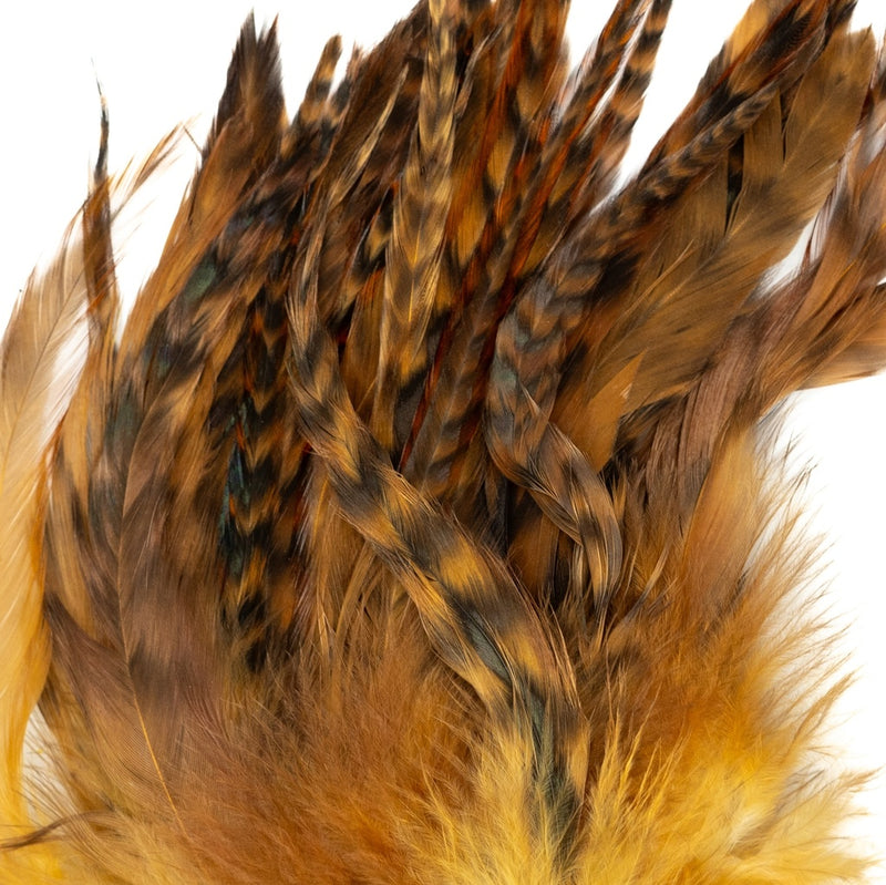 Load image into Gallery viewer, SHOR - CHINCHILLA HACKLE 6in-8in (Shipping only in Canada)
