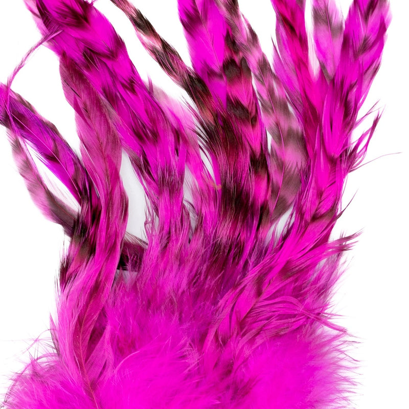 Load image into Gallery viewer, SHOR - CHINCHILLA HACKLE 6in-8in (Shipping only in Canada)