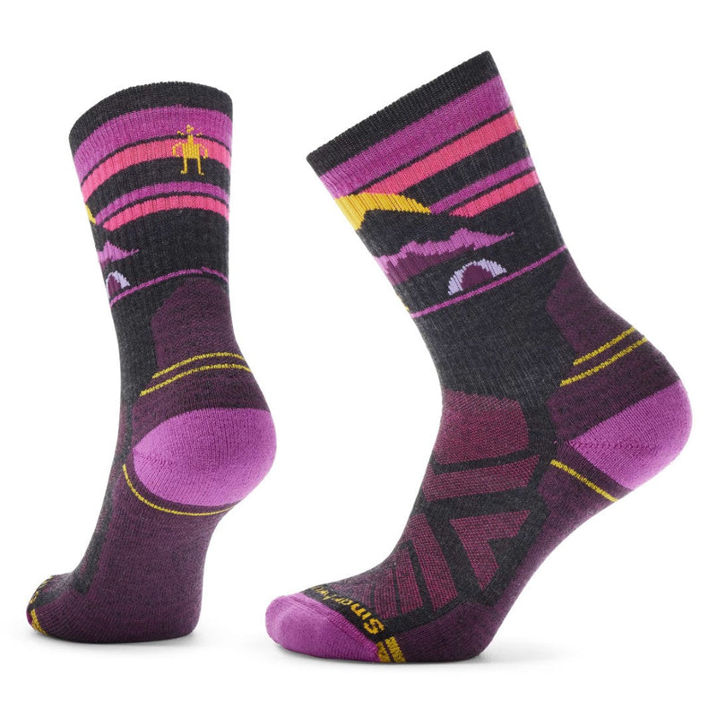 Load image into Gallery viewer, Smartwool Women's Hike Light Cushion Mountain Moon Crew Socks