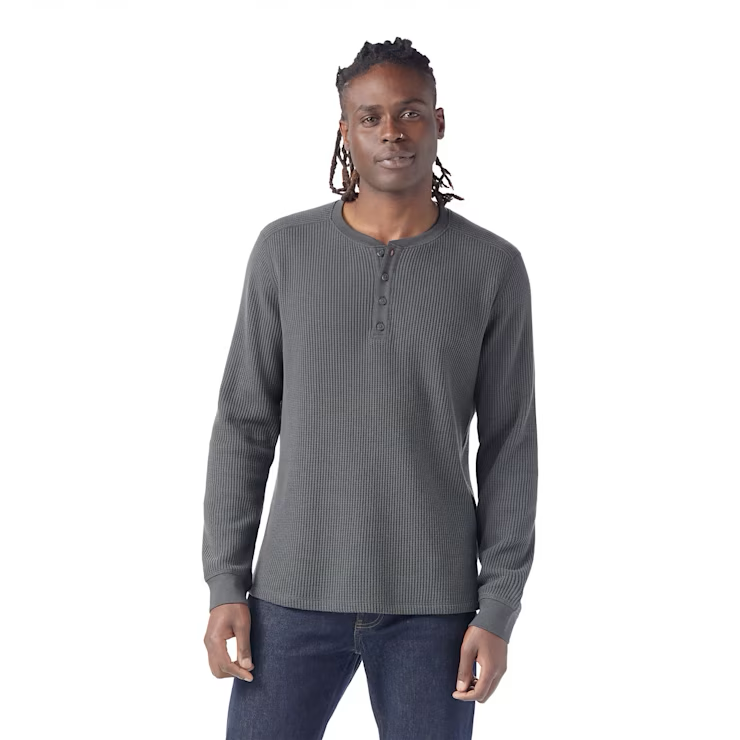 Load image into Gallery viewer, Smartwool Men's Waffle Long Sleeve Henley