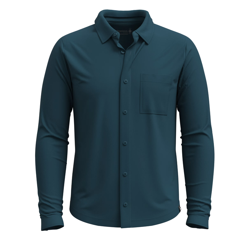 Load image into Gallery viewer, Smartwool Men's Long Sleeve Button Up