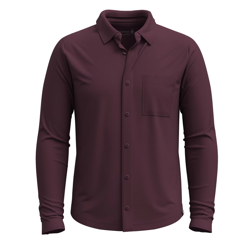 Load image into Gallery viewer, Smartwool Men's Long Sleeve Button Up