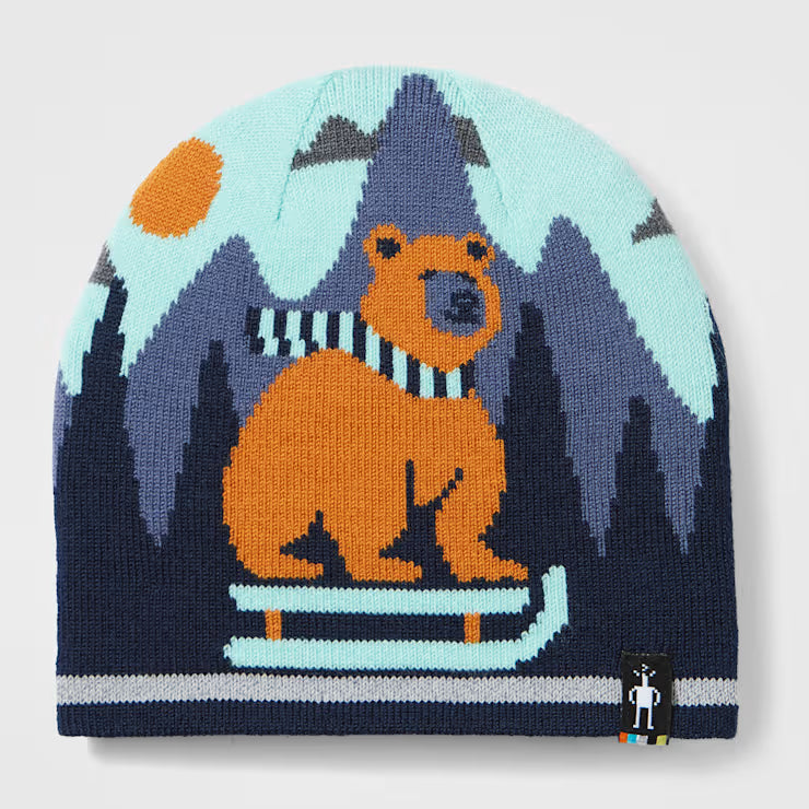 Load image into Gallery viewer, Smartwool Kids' Reversible Art Beanie