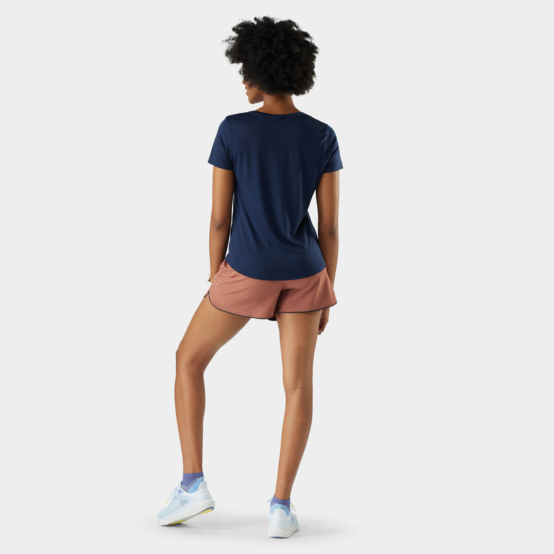 Load image into Gallery viewer, Smartwool Women's Active Ultralite V-Neck Short Sleeve