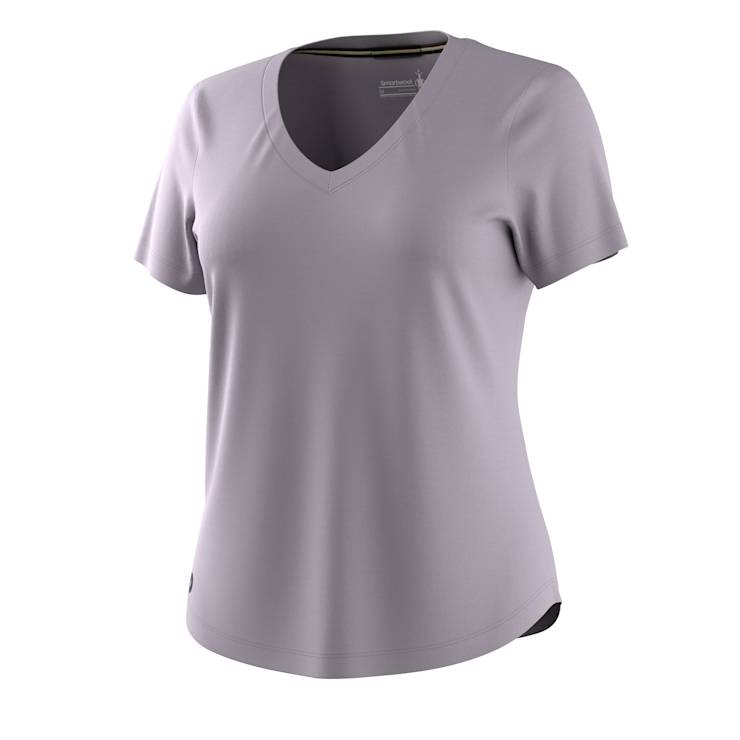 Load image into Gallery viewer, Smartwool Women's Active Ultralite V-Neck Short Sleeve