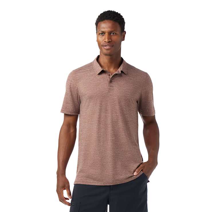 Load image into Gallery viewer, Smartwool Men's Merino Hemp Blend Short Sleeve Polo