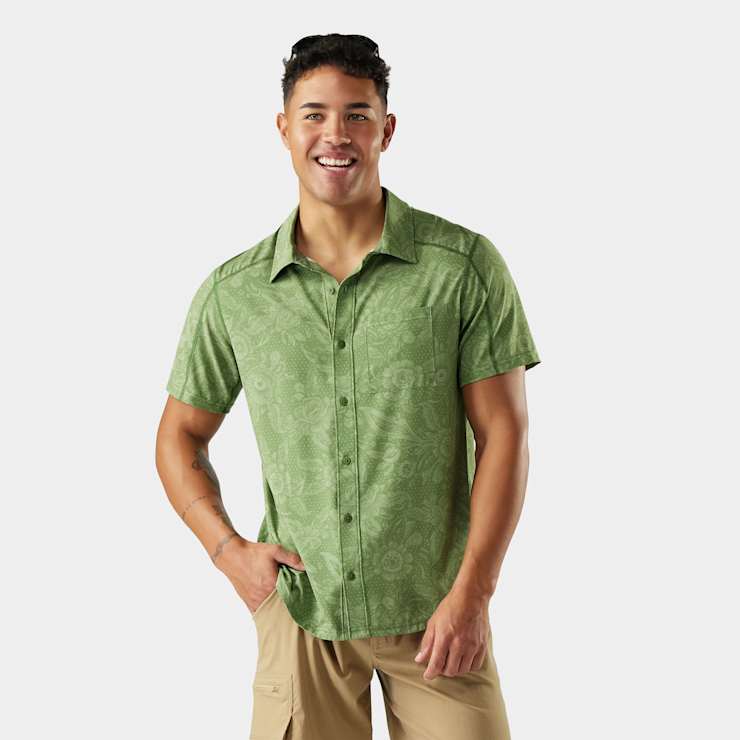 Load image into Gallery viewer, Smartwool Men's Everyday Short Sleeve Button Down