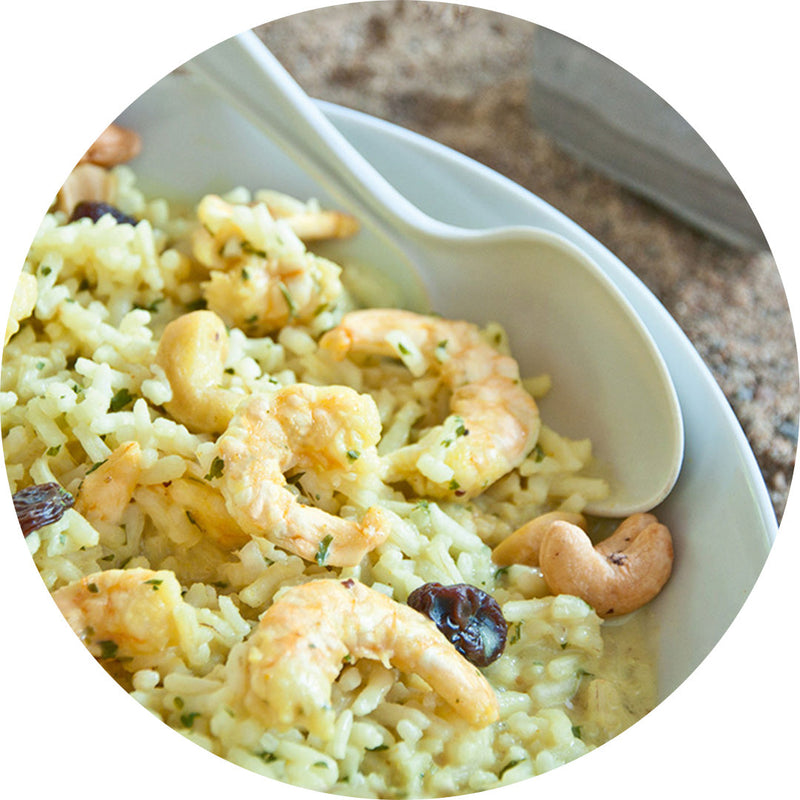 Load image into Gallery viewer, #flavor_shrimp curry w/ rice