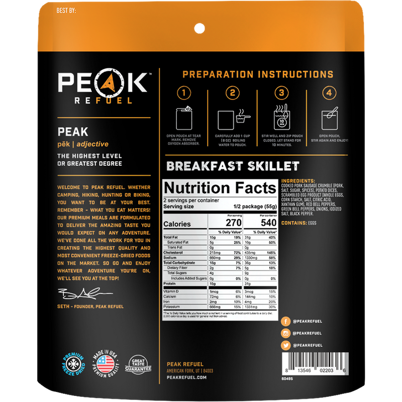 Load image into Gallery viewer, #flavor_breakfast skillet