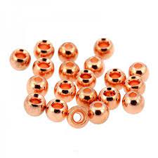 Brass Beads - Qty 25 Pk (7/64, 1/8, 5/32, 3/16, 1/4)
