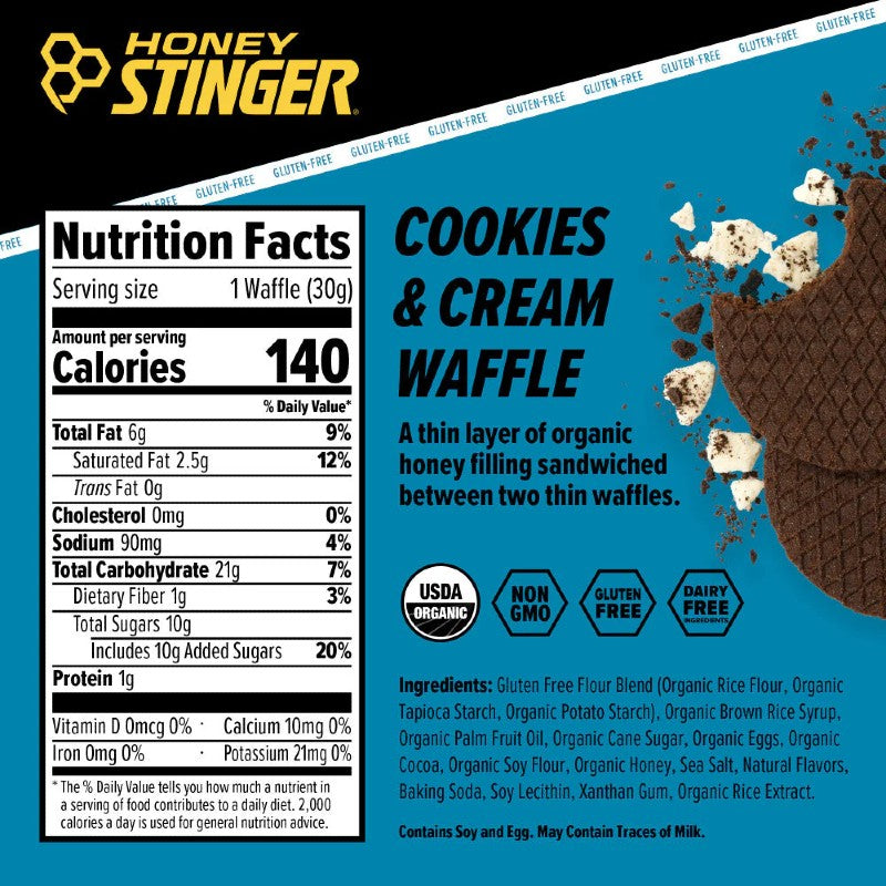 Load image into Gallery viewer, #flavor_energy waffle - cookies & cream