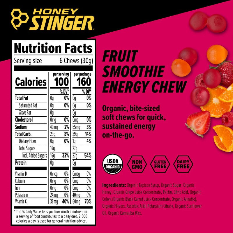 Load image into Gallery viewer, #flavor_energy chews - fruit smoothie