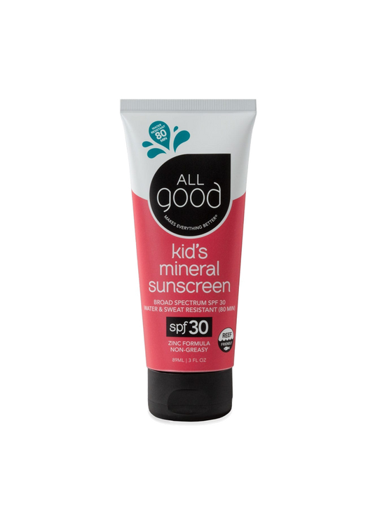 All Good SPF 30 Mineral Kids Sunscreen
