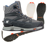 Load image into Gallery viewer, Korkers Bantam Lite w/Felt and Vibram Kling-on Soles
