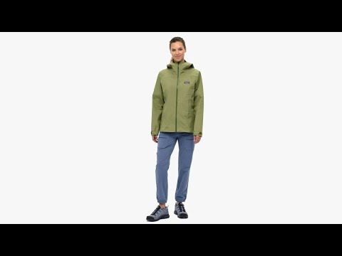 Load and play video in Gallery viewer, Patagonia Women's Boulder Fork Rain Jacket