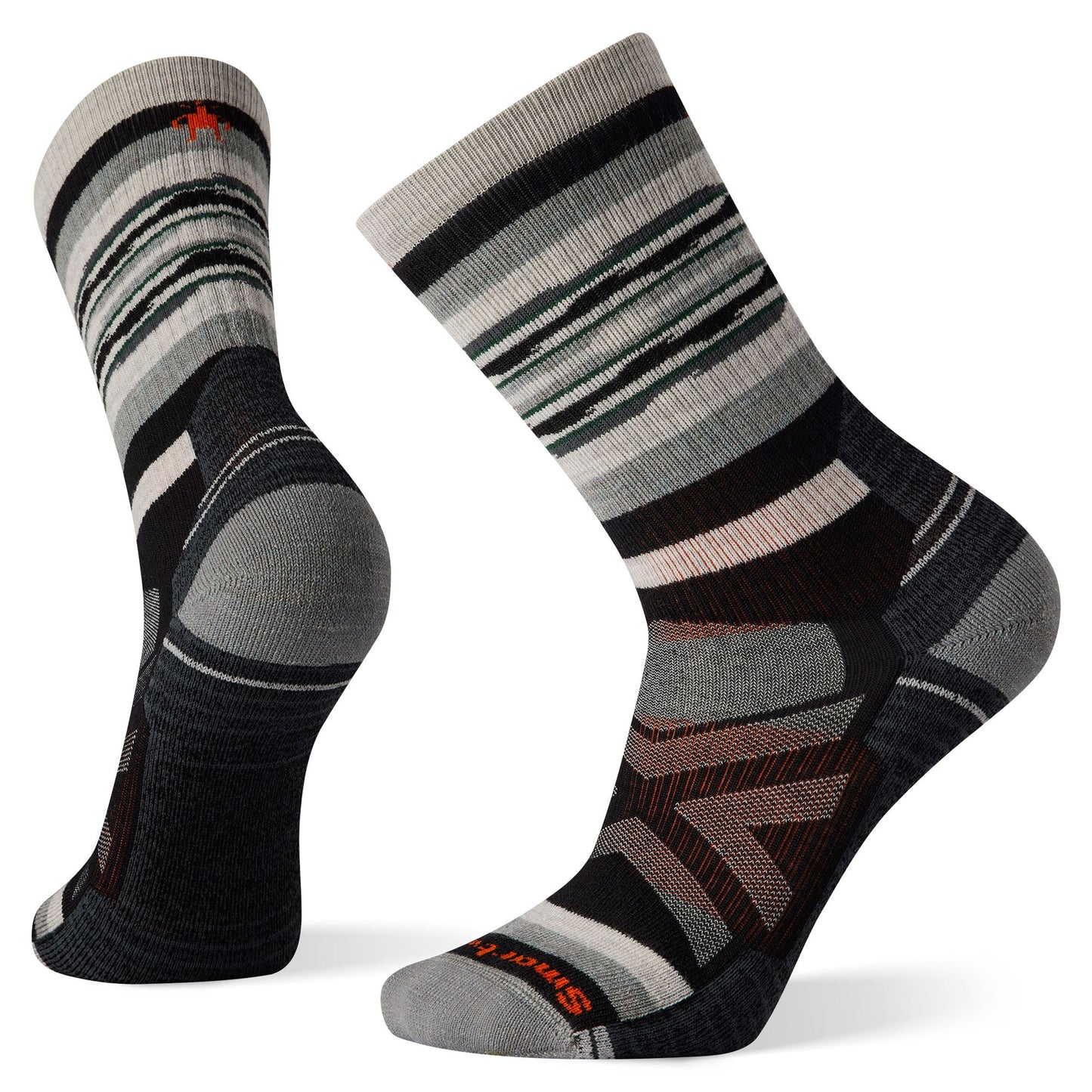 Smartwool Hike Full Cushion Rail Stripe Crew Socks