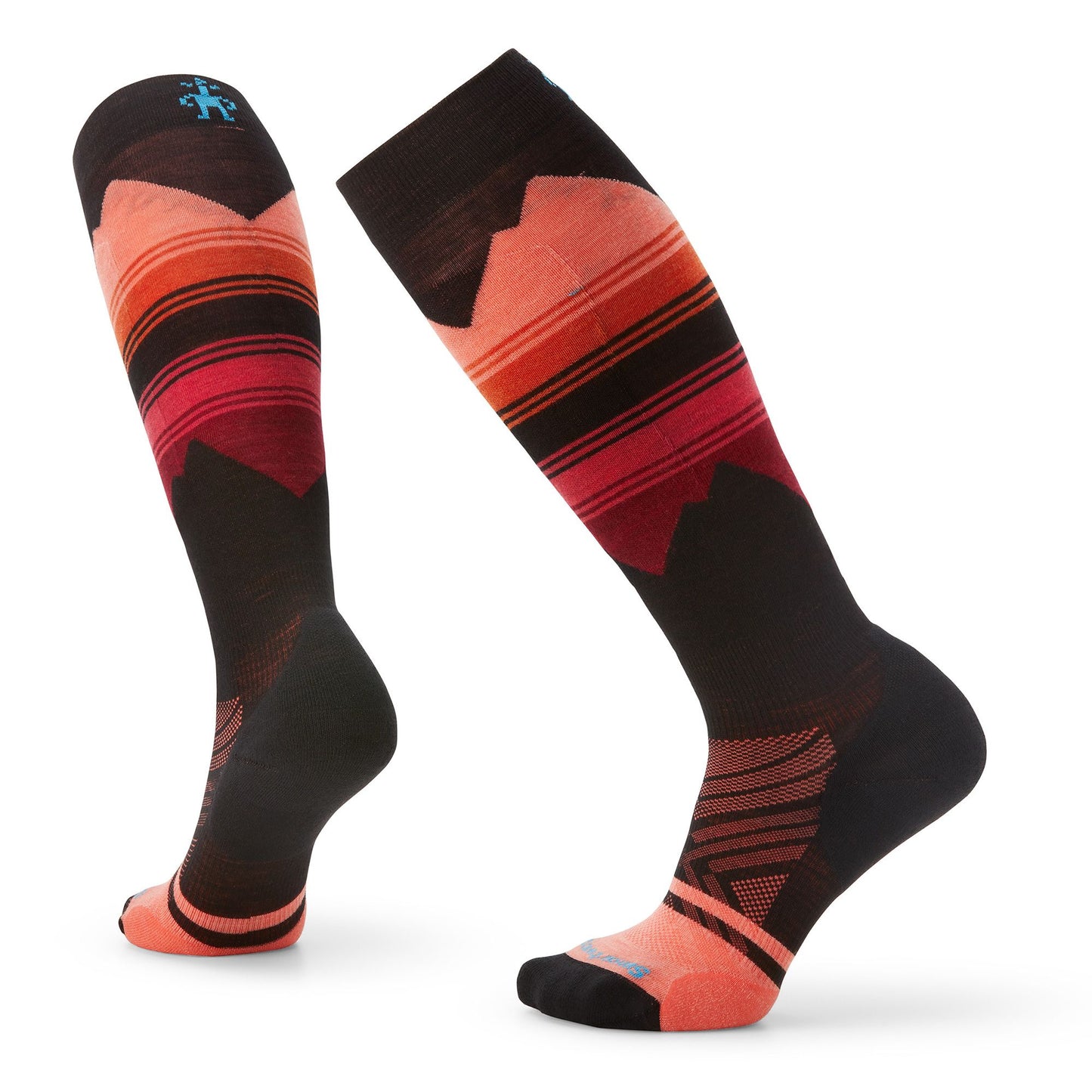 Smartwool Women's Ski Targeted Cushion Lift Bunny Print OTC Socks