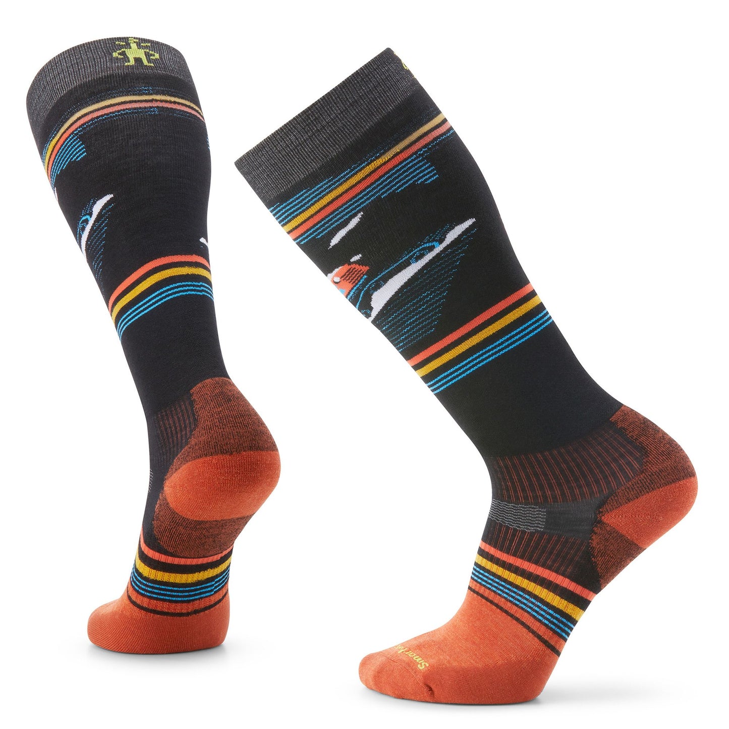 Smartwool Snowboard Targeted Cushion Piste Machine OTC Socks