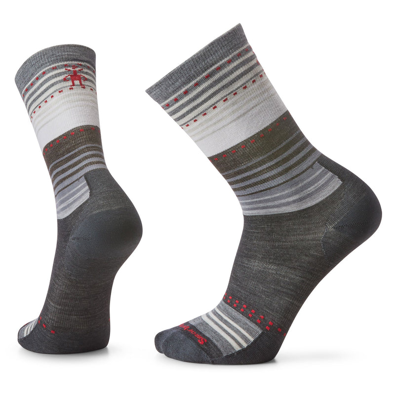 Load image into Gallery viewer, Smartwool Everyday Stitch Stripe Crew Socks