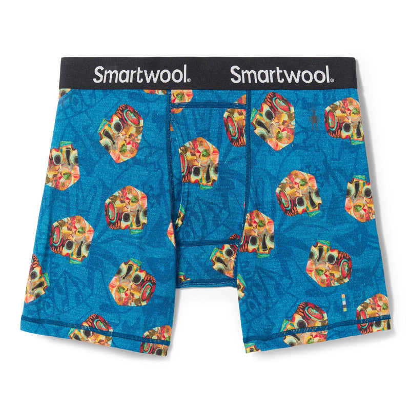 Load image into Gallery viewer, Smartwool Men's Merino Print Boxer Brief Boxed