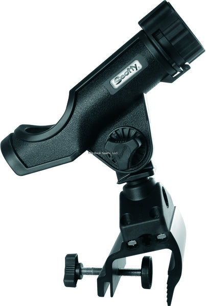 Scotty #339-BK Powerlock Rod Holder w/ 0449 Clamp Mount, Black