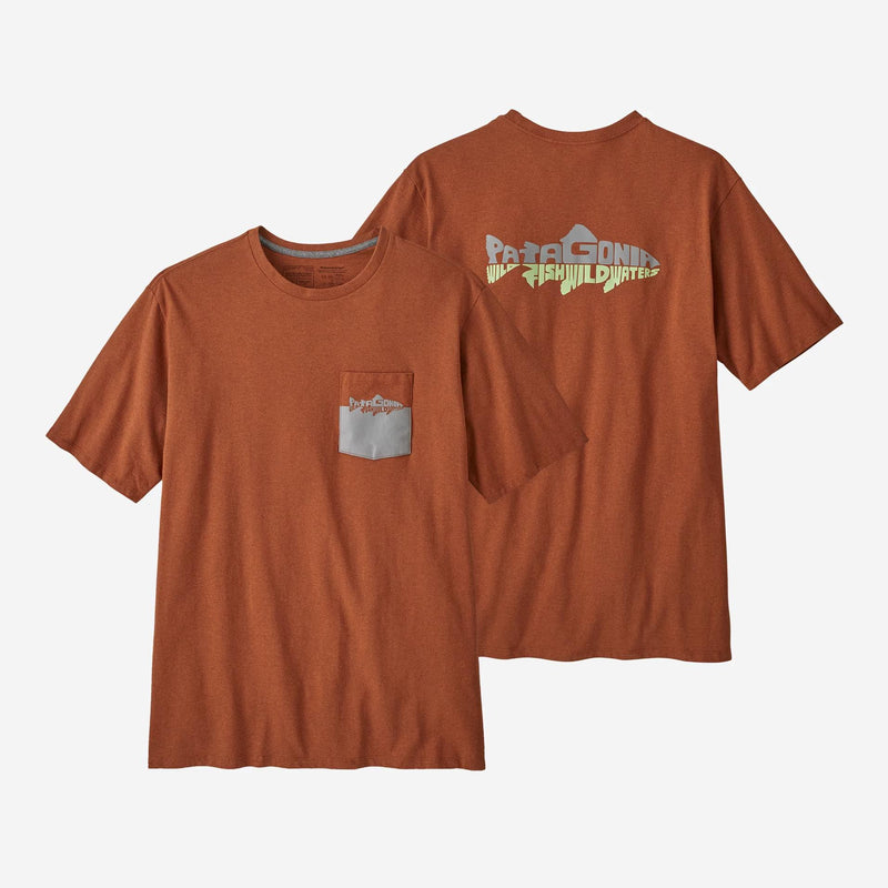 Load image into Gallery viewer, Patagonia Men's Wild Waterline Pocket Responsibili-Tee®