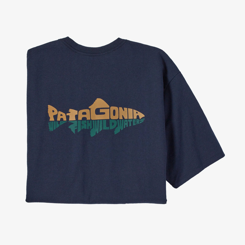 Load image into Gallery viewer, Patagonia Men's Wild Waterline Pocket Responsibili-Tee®