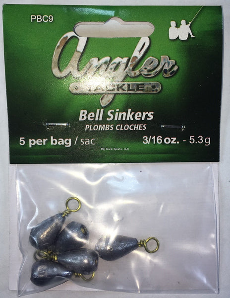 Angler Tackle Bell Sinkers