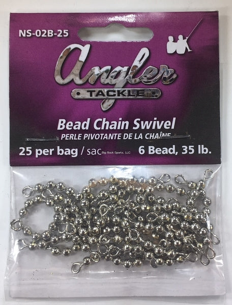 Angler Bead Chain swivel, 6 bead – TW Outdoors