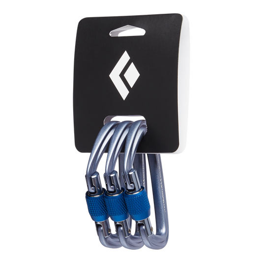 Black Diamond Hotforge Screwgate Carabiner 3 Pack