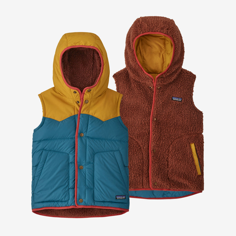 Load image into Gallery viewer, Patagonia Kids' Reversible Bivy Hoody Vest